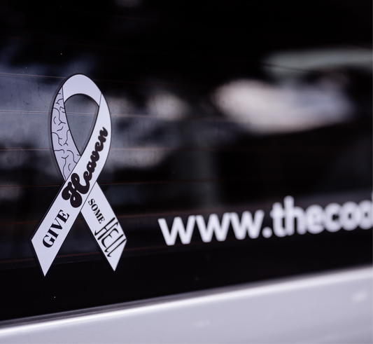 Brain Cancer Car Stickers - Brain Cancer Merchandise Australia