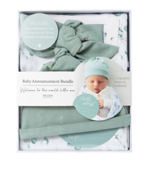 Baby Announcement Set - Eucalyptus